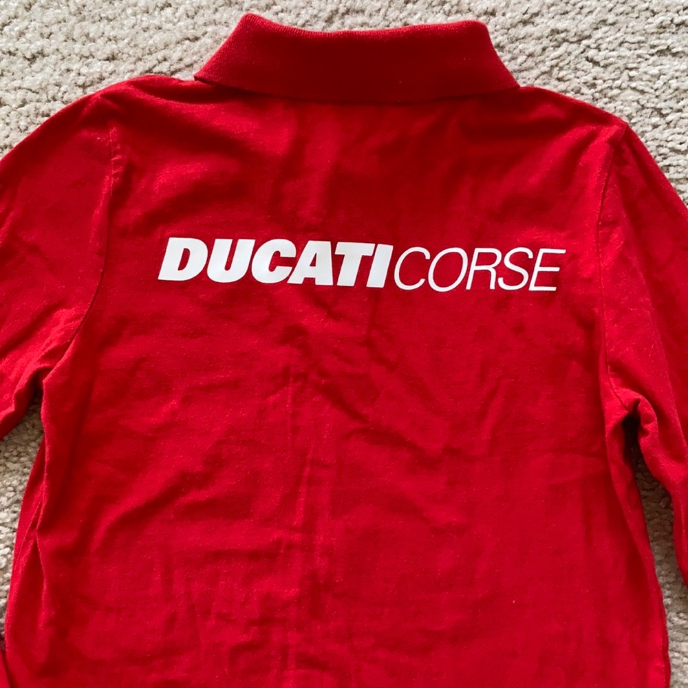 Boys Puma Ducati Corse Long Sleeve Shirt - Picture 5 of 6